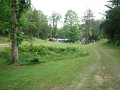 Sinkhole between camps